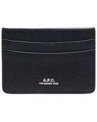 A.P.C. - Andre Logo-stamped Cardholder - Lyst