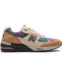 New Balance - X Palace 991 "teal" Sneakers - Lyst