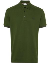 Etro - Pegaso-motif Cotton Polo Shirt - Lyst