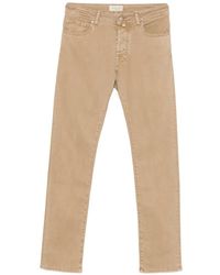 Jacob Cohen - Logo-Patch Jeans - Lyst