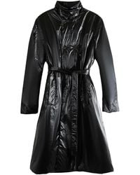 SAPIO - Ripstop Belted Coat - Lyst