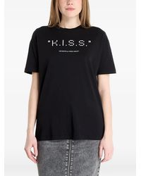 Off-White c/o Virgil Abloh - Kiss Quote T-Shirt - Lyst
