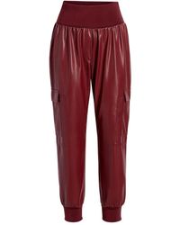 Cinq À Sept - Giles Broek Met Toelopende Pijpen En Elastische Taille - Lyst
