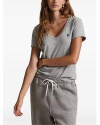 Polo Ralph Lauren - T-Shirt mit V-Ausschnitt - Lyst