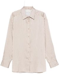 Alysi - Striped Long-Sleeve Shirt - Lyst