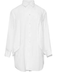 Comme des Garçons - Lace-Panel Oversized Shirt - Lyst