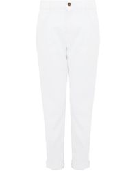 CIGALA'S - Stretch-Cotton Cropped Jeans - Lyst