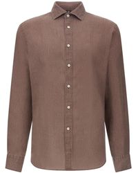 BOGGI - Linen Shirt - Lyst