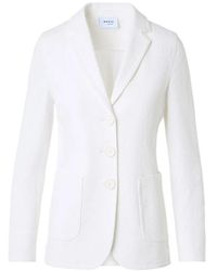 Akris Punto - Single-Breasted Textured Blazer - Lyst