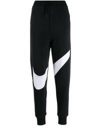 Nike Trainingsbroek Met Logoprint - Zwart