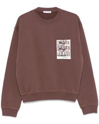 Helmut Lang - Brooklyn-Postcard Sweatshirt - Lyst