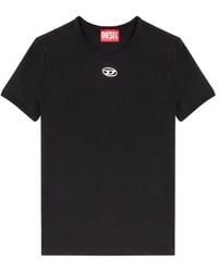 DIESEL - "T-Uncutieslong Od" T-Shirt - Lyst