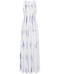 Proenza Schouler - Graphic-print Jersey Maxi Dress - Lyst