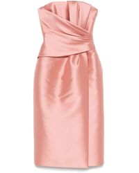 Alberta Ferretti - ストラップレス ドレス - Lyst