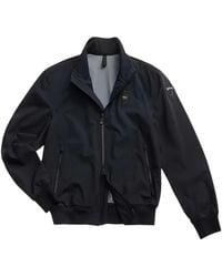 Blauer - Logo-Patch Zip-Up Jacket - Lyst