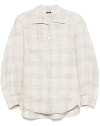 Kiton - Karierte Hemdjacke - Lyst