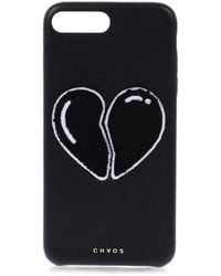 Chaos - Broken Heart Leather Iphone 7 Plus Case - Lyst