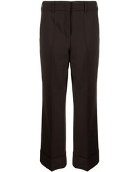 Incotex - Tailored Cropped Trousers - Lyst