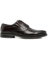 Bugatti - Lace-Up Leather Derby Shoes - Lyst