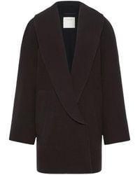 Sportmax - Shawl-Collar Colour-Block Coat - Lyst