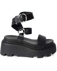 Altercore - Marilla Buckle-Fastening Platform Sandals - Lyst