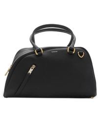 Burberry Shield Twin Large Tote Bag in Black | Lyst