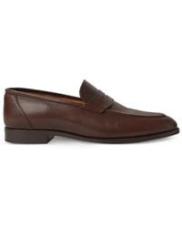 Loro Piana - Sergio Round-Toe Loafers - Lyst