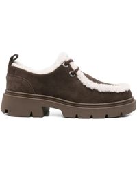 Inuikii - Mocabee Curly Shearling-Trimmed Derby - Lyst