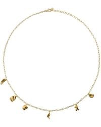 Monica Vinader - Fragments Asymmetrical Necklace - Lyst