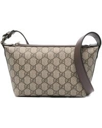 Gucci - Kleine Ophidia Schultertasche Mit Gg-Monogramm - Lyst