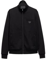 Prada - Jack Met Rits En Logo - Lyst