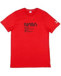 PUMA - X Nasa Crew-Neck T-Shirt - Lyst