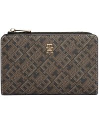 Tommy Hilfiger - Monogram Zip Wallet - Lyst