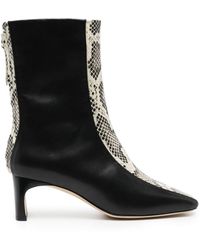 Aeyde - Manu 55mm Panelled Boots - Lyst