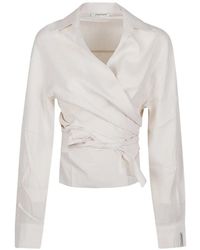 hinnominate - Wrap Shirt - Lyst