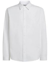 KARL LAGERFELD - Kameo Cotton Shirt - Lyst