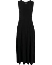 Norma Kamali - Sleveless Long Dress - Lyst