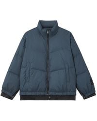 FIVE CM - Quilted Panelled Puffer Jacket - Lyst