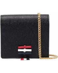 Thom Browne - Rwb-Bow Chain-Strap Cardholder - Lyst
