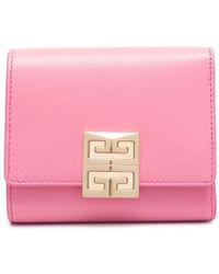 Givenchy - 4g-plaque Leather Wallet - Lyst
