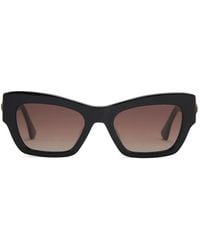 Kurt Geiger - Eagle-Motif Cat-Eye Sunglasses - Lyst