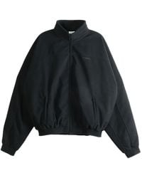 Vetements - Logo-Embroidered Fleece Sweatshirt - Lyst