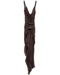 Rick Owens - Strutter Draped Dress - Lyst