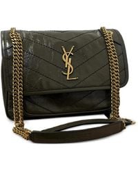 Saint Laurent - Niki Quilted Leather Shoulder Bag - Lyst