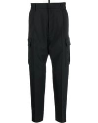 DSquared² - Drop-Crotch Cargo Trousers - Lyst