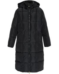 EA7 - Cappotto Trapuntato Con Cappuccio - Lyst