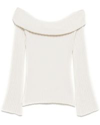 Reformation - Top Lana de punto - Lyst