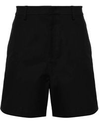 Valentino Garavani - Canvas Bermuda Shorts - Lyst