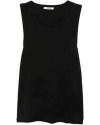 Entire studios - Ribbed-Knit Tank Top - Lyst