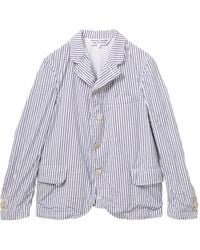 Comme des Garçons - Vertical-Stripe Blazer - Lyst